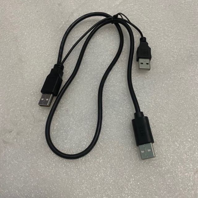 Kabel Data Hardisk HDD Eksternal Portable USB 2.0 Male - USB 2.0 Male cabang