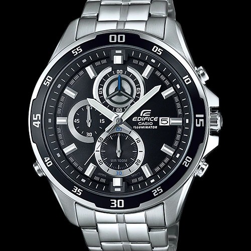 Jam Tangan Pria Casio Edifice EFR-547 Chronograph Leather