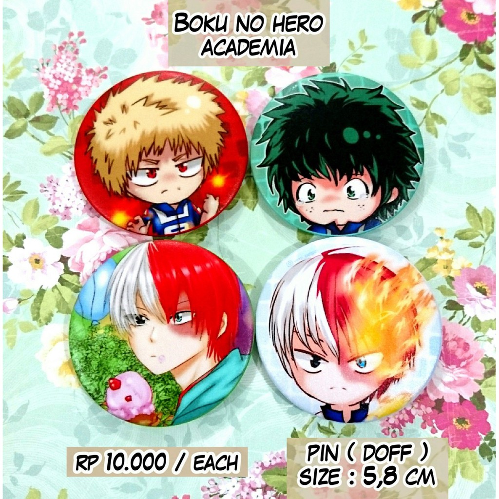 PIN BOKU NO HERO ACADEMIA todoroki kacchan deku bakugou anime