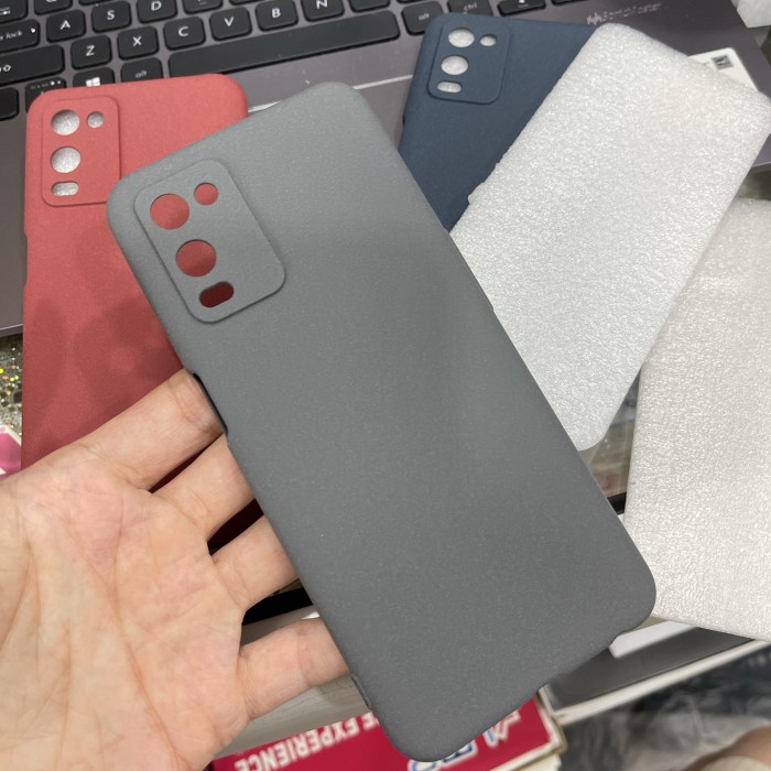 OPPO A54 PREMIUM TPU SANDSTONE SILIKONE CASE ANTI LICIN