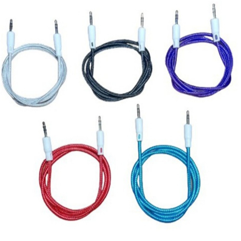 KABEL AUX 1 1 BAHAN KUAT 1 METER JACK AUDIO