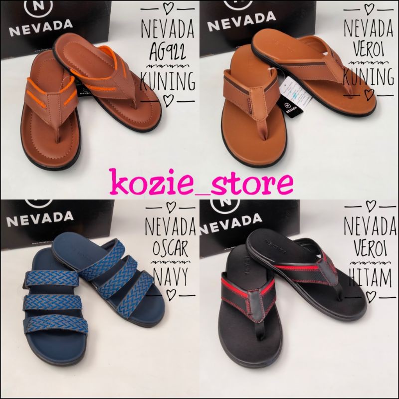 SANDAL JEPIT PRIA ORIGINAL NEVADA BRAND MATAHARI