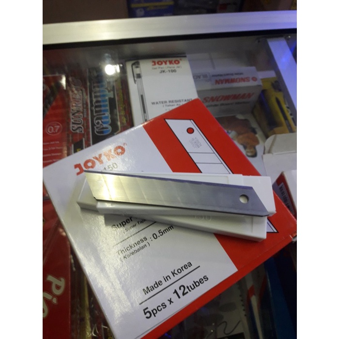 

Pisau Cutter Kater Besar Jumbo L500 - Isi Cutter Jumbo L150 Kater Joyko