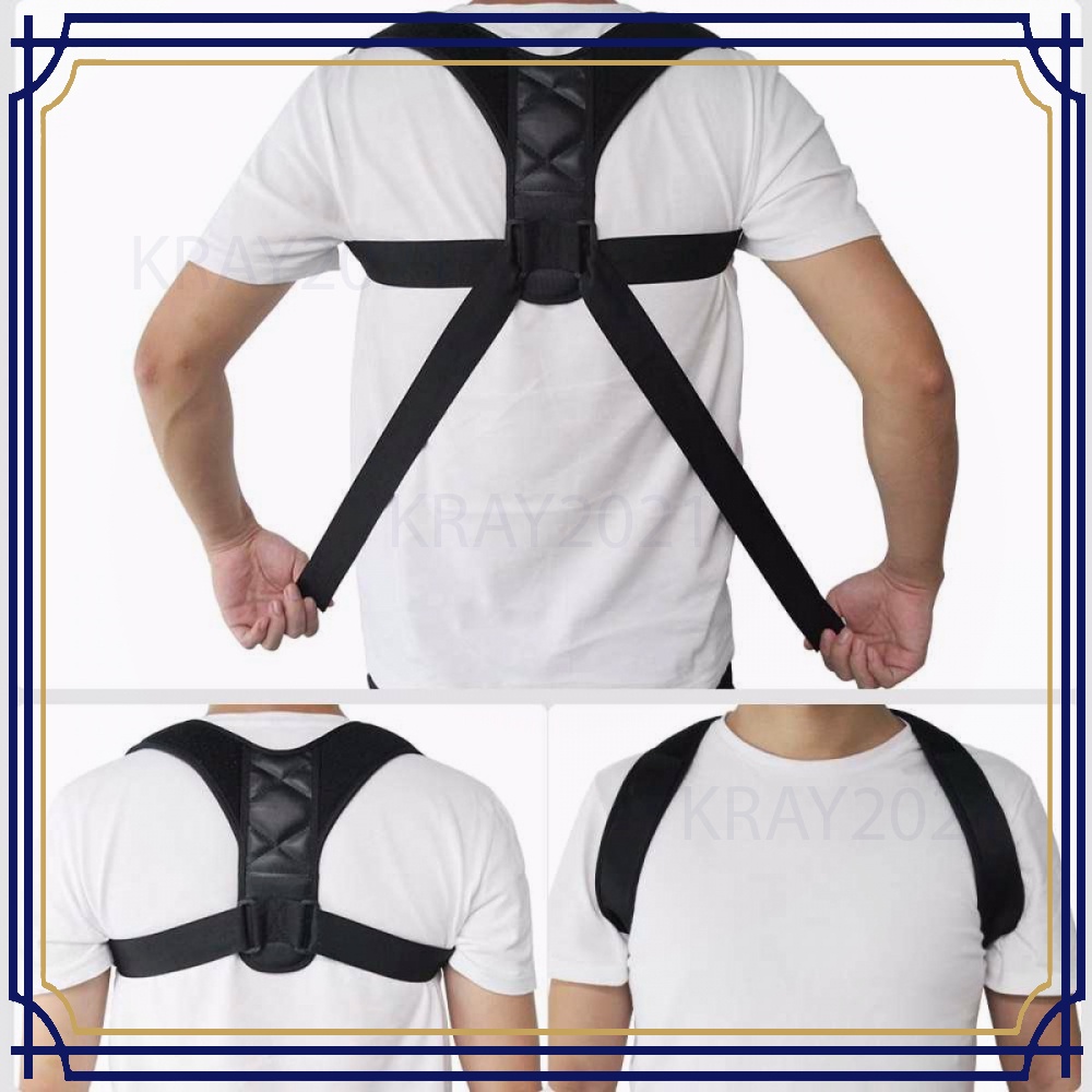 Tali Body Harness Korektor Postur Punggung Size M - HL041