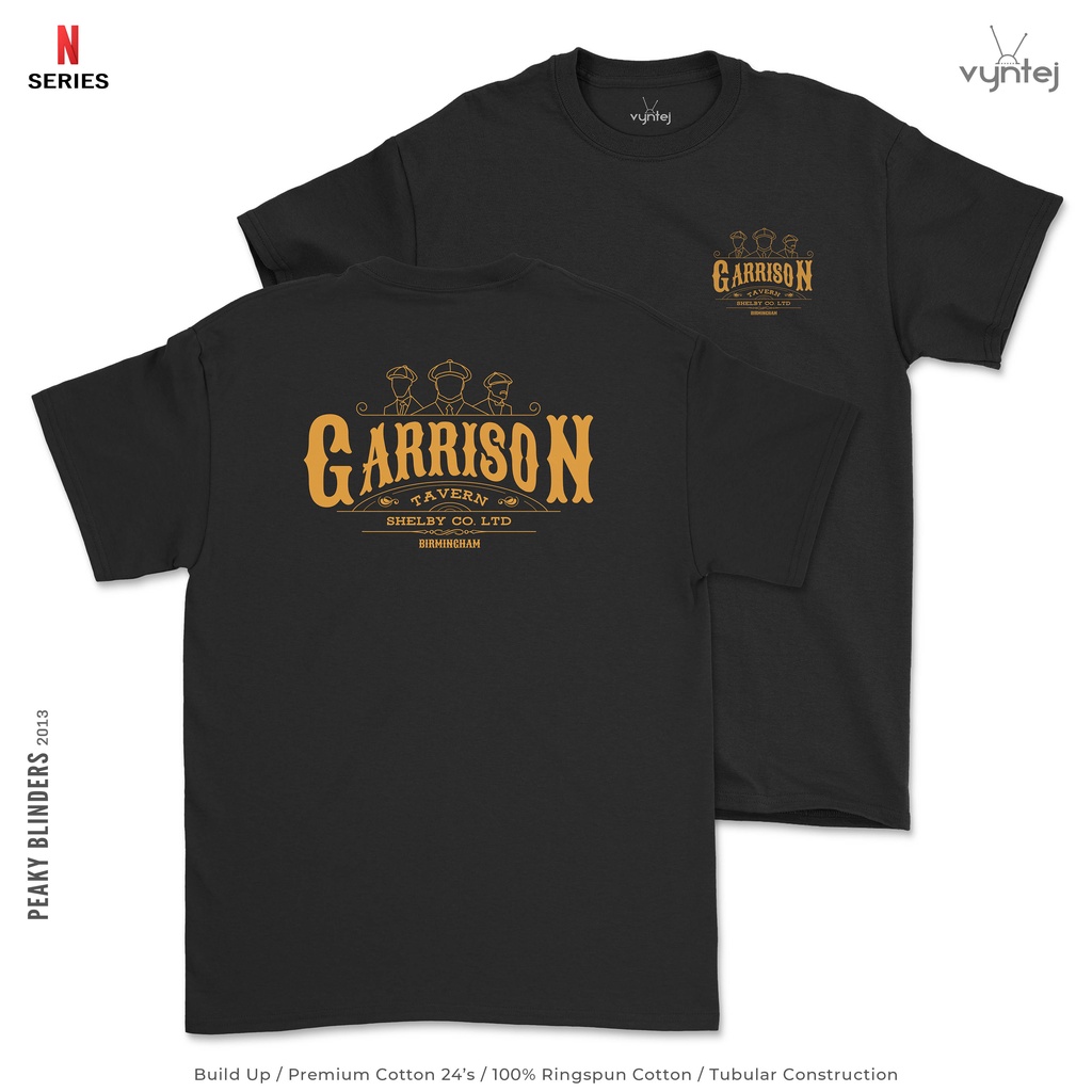 KAOS PEAKY BLINDERS - THE GARISSON | MOVIE T SHIRT | 005 | BAJU FILM