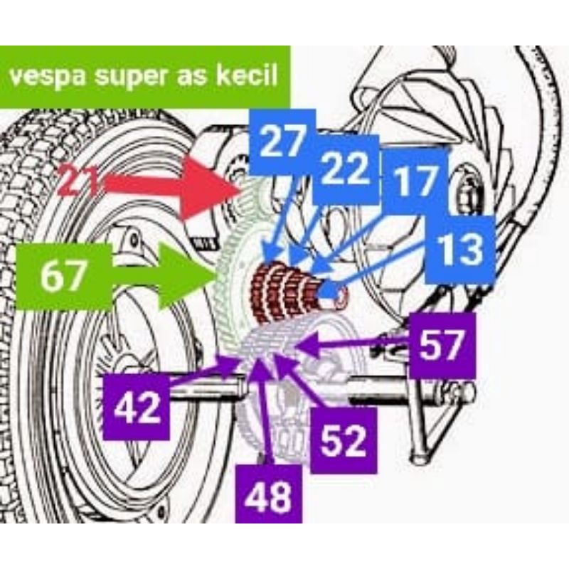 Borobudur Vespa As Kecil