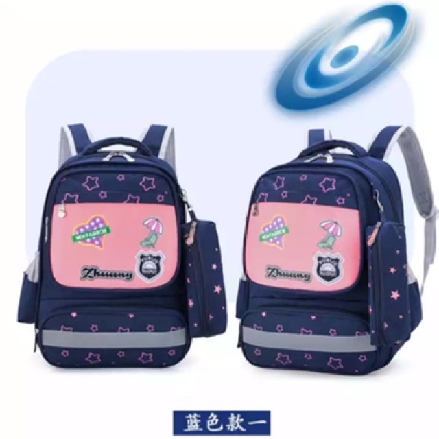 New Backpack Anak For Kids 2020 ZHUYANG LOVE HORSEA Free Kotak pensil / ransel anak Paud TK SD murah