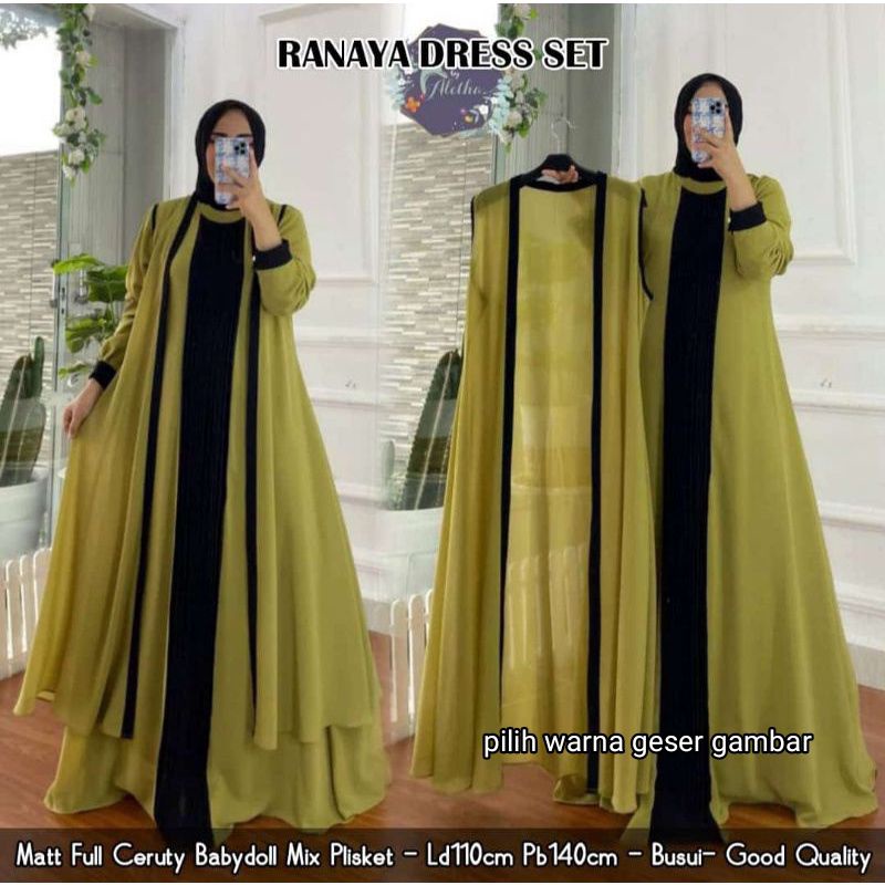 RANAYA DRESS SET restock