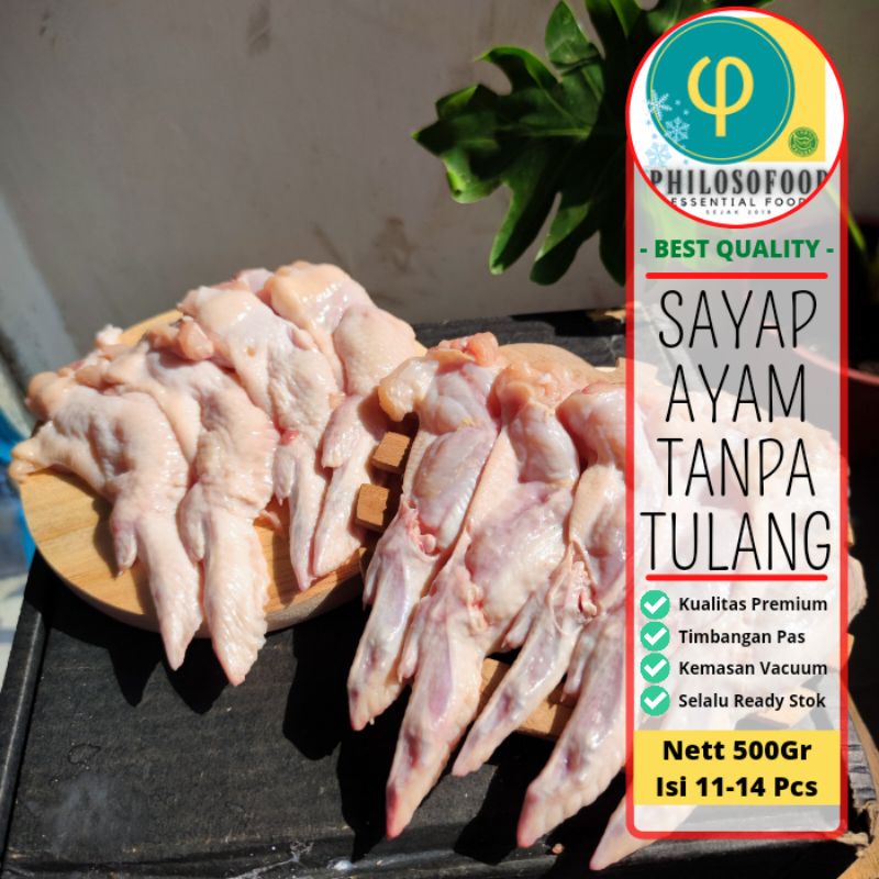 

Sayap Ayam Tanpa Tulang 500 gr