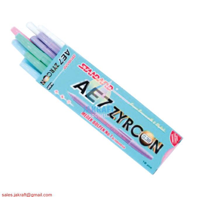 

Grosir - Pulpen Bolpen Pen STANDARD AE7 0.38 mm Zyrcon Teknologi Baru