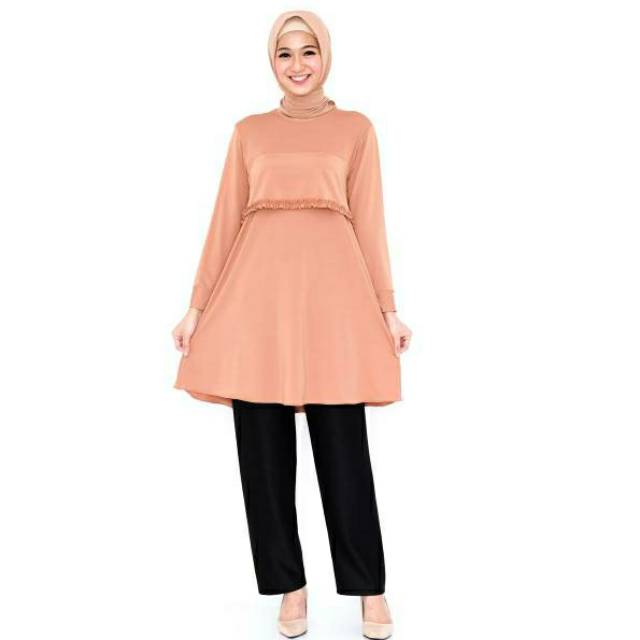 Tunik jersey/tunik/tunik terbaru/model tunik terbaru/tunik polos/baju tunik/baju tunik terbaru