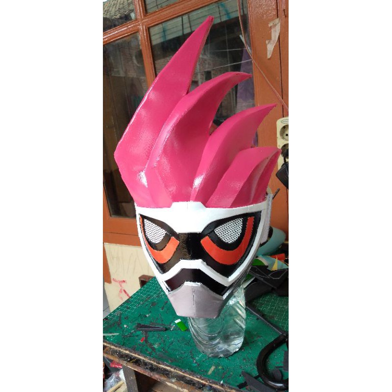 helm cosplay kamen rider exaid
