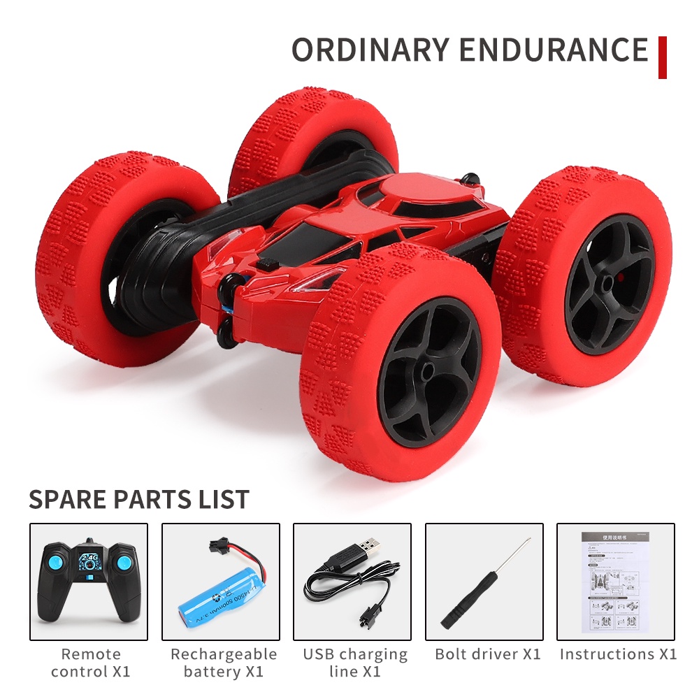 JJRC Remote Control RC Stunt Buggy Car 360 Degree Flip 2.4G - 828A