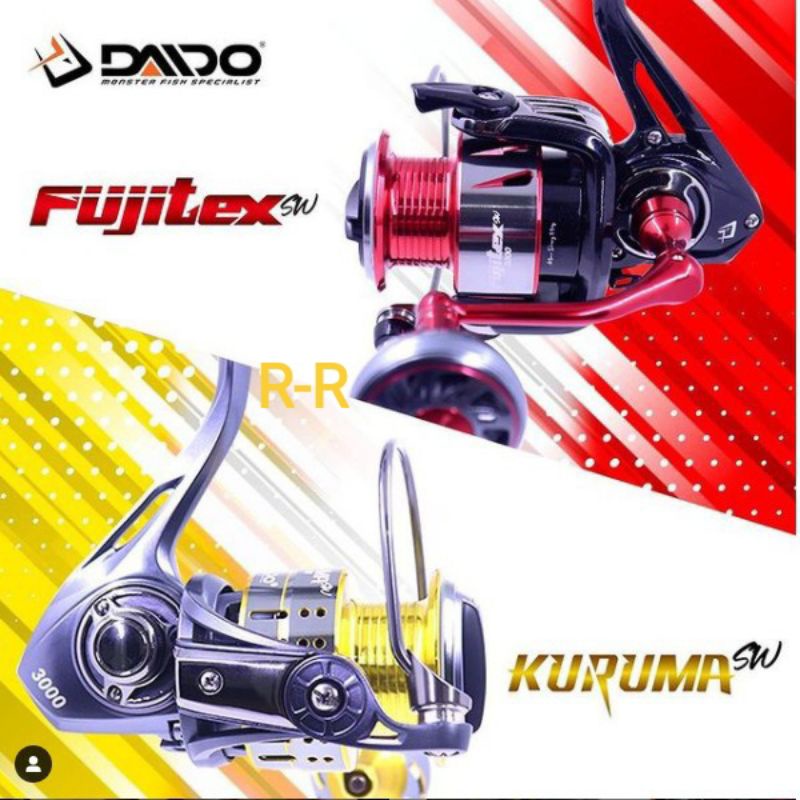 Reel pancing DAIDO KURUMA SW / FUJITEX SW Power Handle