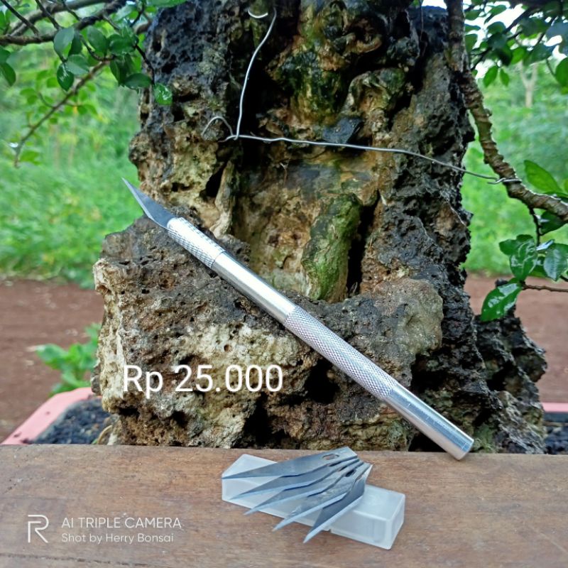 

5pcs + 1set hobby knife art pen knife (total 6pcs mata pisau)