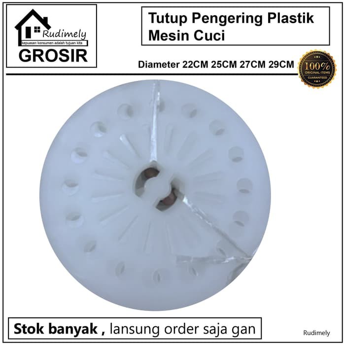 GROSIR Tutup Pengering Mesin Cuci 2 tabung /Diameter22CM25CM 27CM 29CM