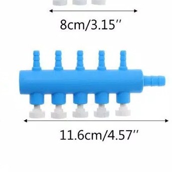 Kran Aerator Jumbo Cabang 5