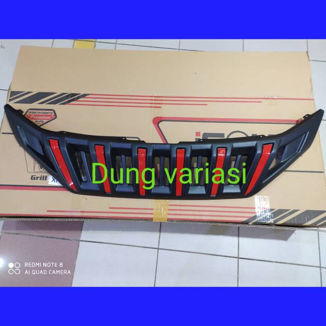 Grill depan Mitsubishi Xpander Model Apollo hitam