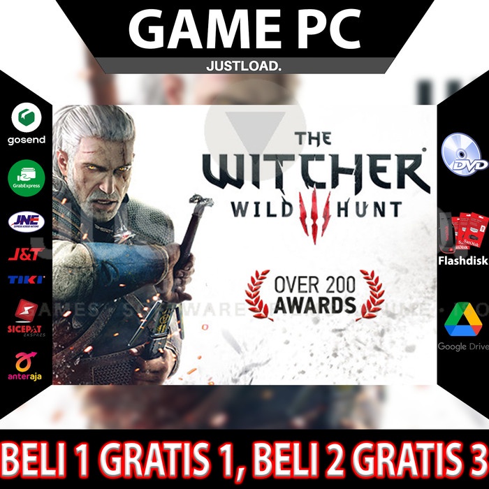 THE WITCHER 3 PC GAME PC KOMPUTER LAPTOP GAMING TERMURAH