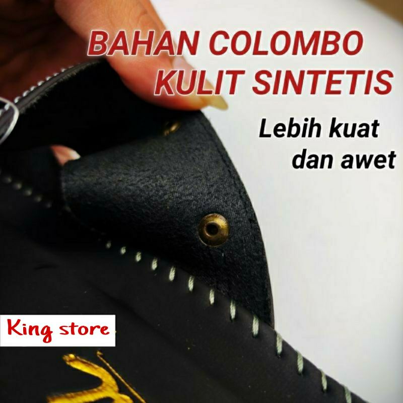 Sandal Kulit Pria / Sandal Selop Canvil / Sandal Pria Casual / Sandal Selop Pria Murah