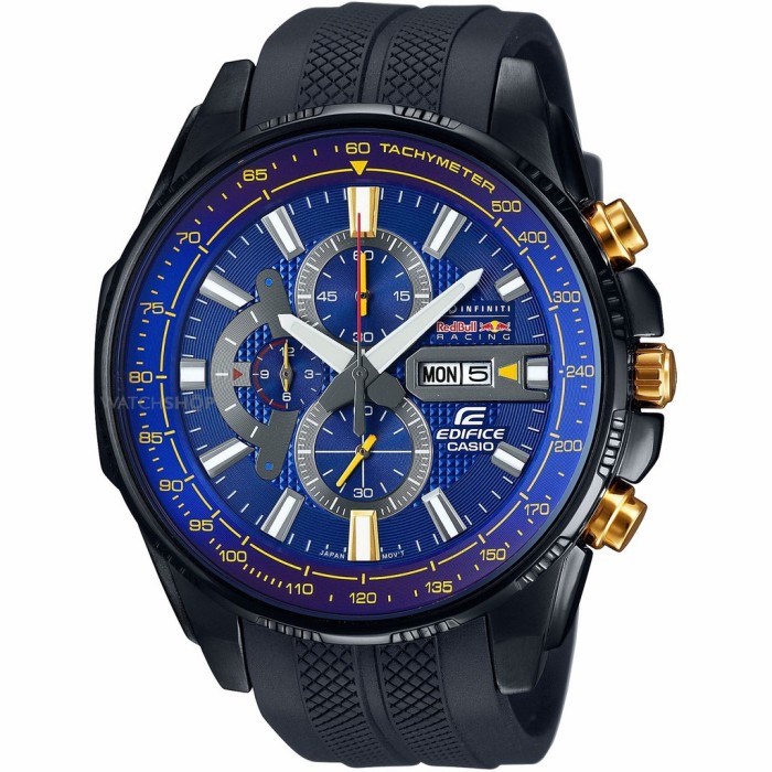 Jam tangan pria original Casio Edifice Red Bull Racing EFR-549RBP-2ADR Garansi