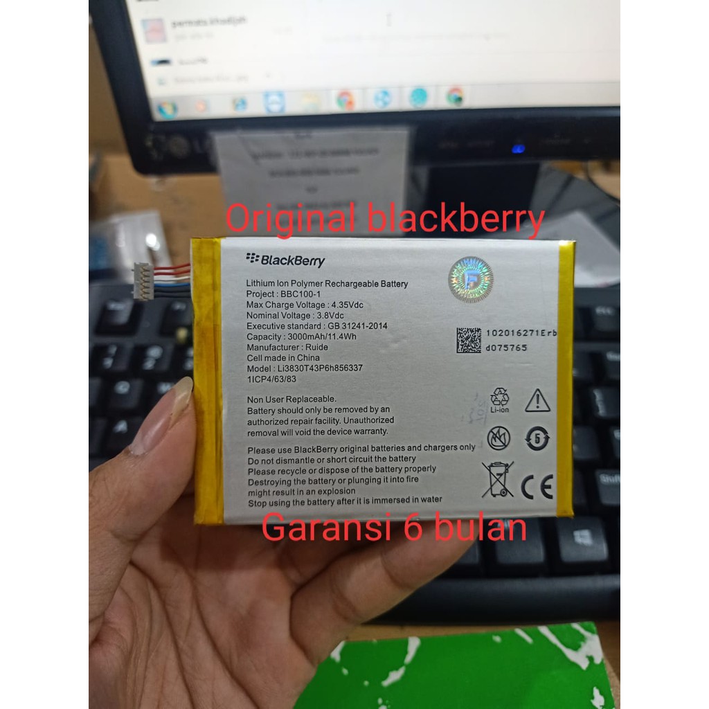 Baterai batere battery BLACKBERRY AURORA BBC100-1 Original