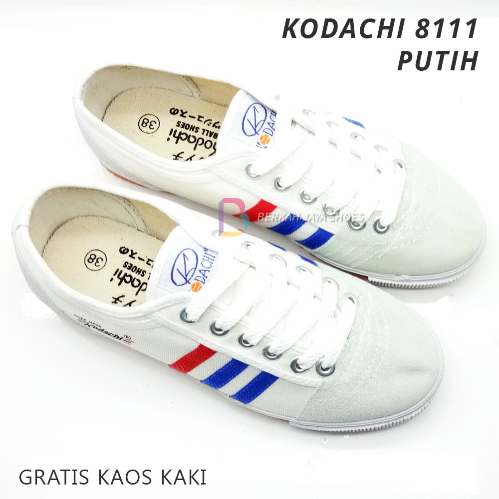 Sepatu Kodachi 8111 Stripe / Kodachi / Sepatu Capung Varian Warna / Gratis Kaos Kaki