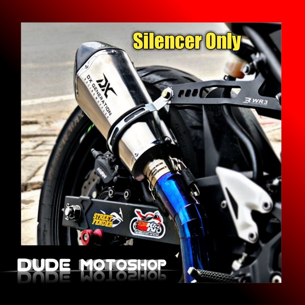 Knalpot CONICAL Stainless DX Generation Racing