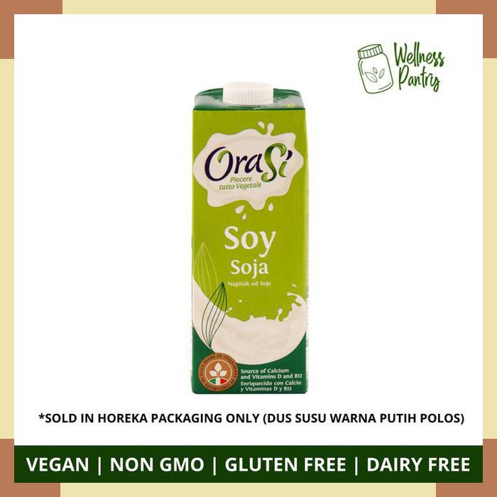 

Orasi Soya Drink Milk 1L Barista Minuman Susu Kacang Kedelai