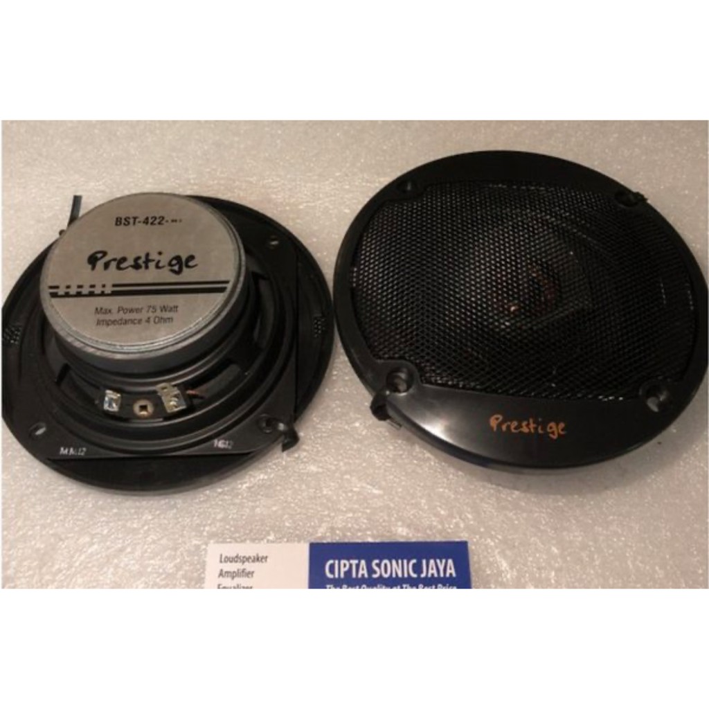 Speaker mobil PRESTIGE BST 422 ukuran 4 inch  BST422