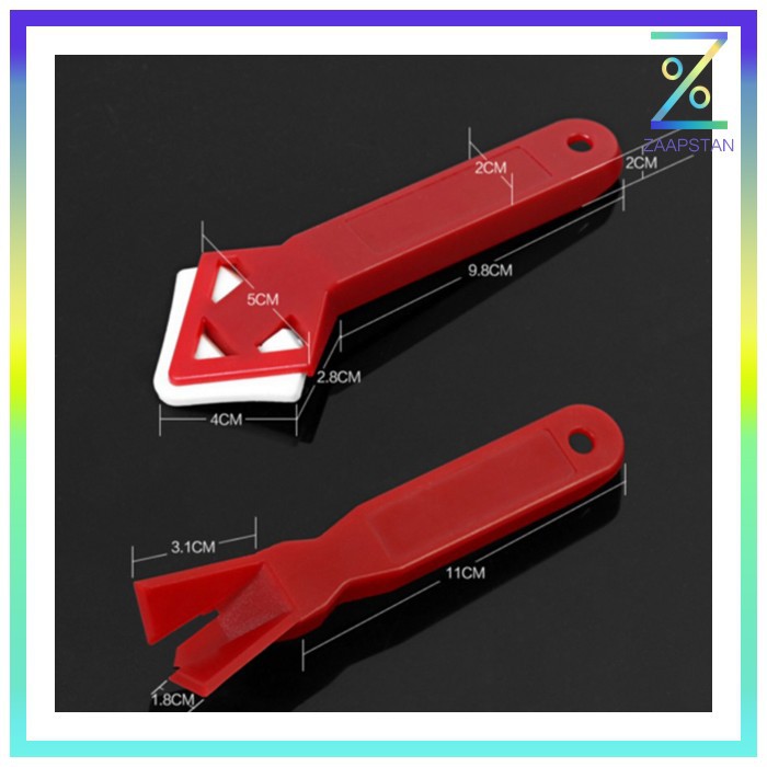 Balight 2 in 1 Alat Pembersih Perapi Lem Silikon Sealant Tool Scraper