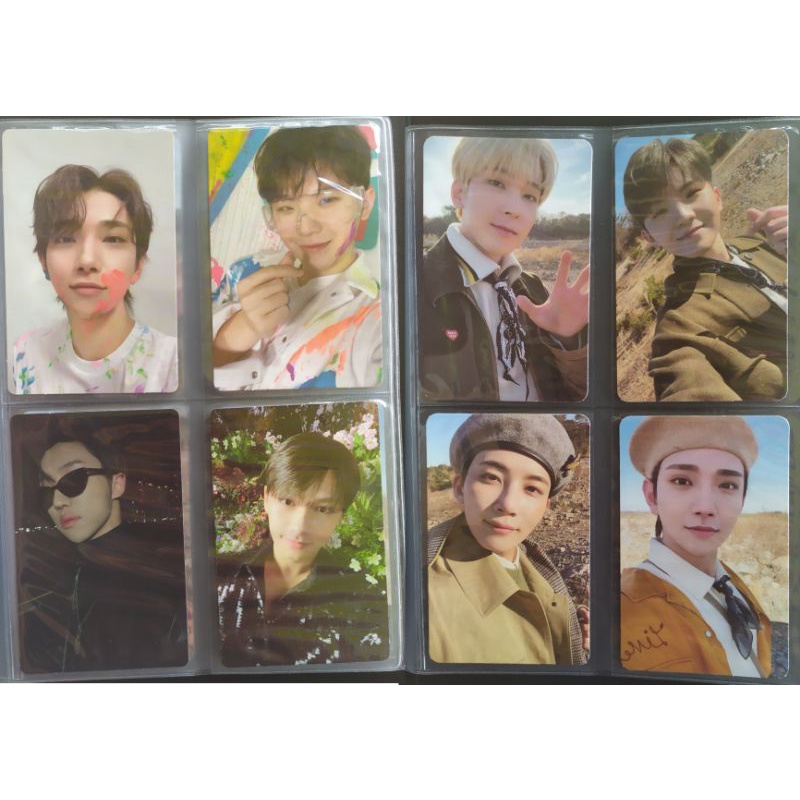 Photocard Album Seventeen Face the Sun ep.path & Carat ver *Woozi *Jeonghan *Wonwoo *Joshua *The8