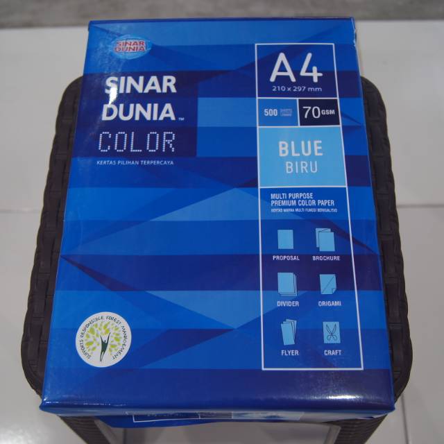 

Kertas SIDU A4 70gsm Warna/Colour Paper SIDU