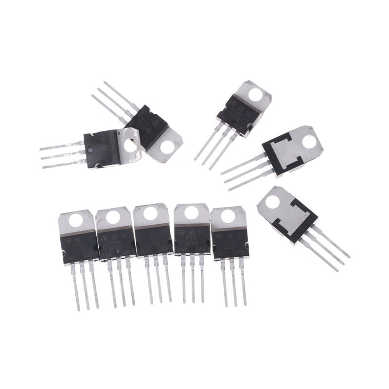 10pcs TYN1225 25A 1200V Unidirec tional Thyristor Triacs TO-220