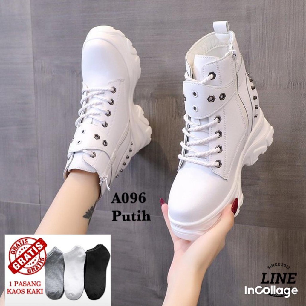 SEPATU WEDGES WANITA   FASHION KOREA A096