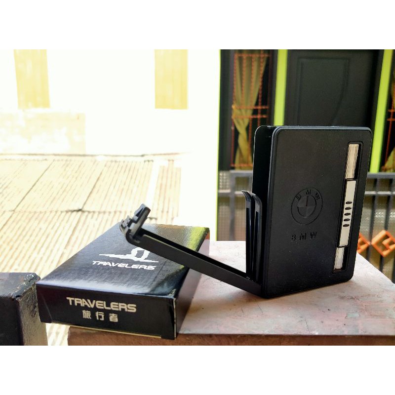 KOTAK ROKOK PLUS KOREKTRAVELER -CIGARETTE CASE + LIGHTER