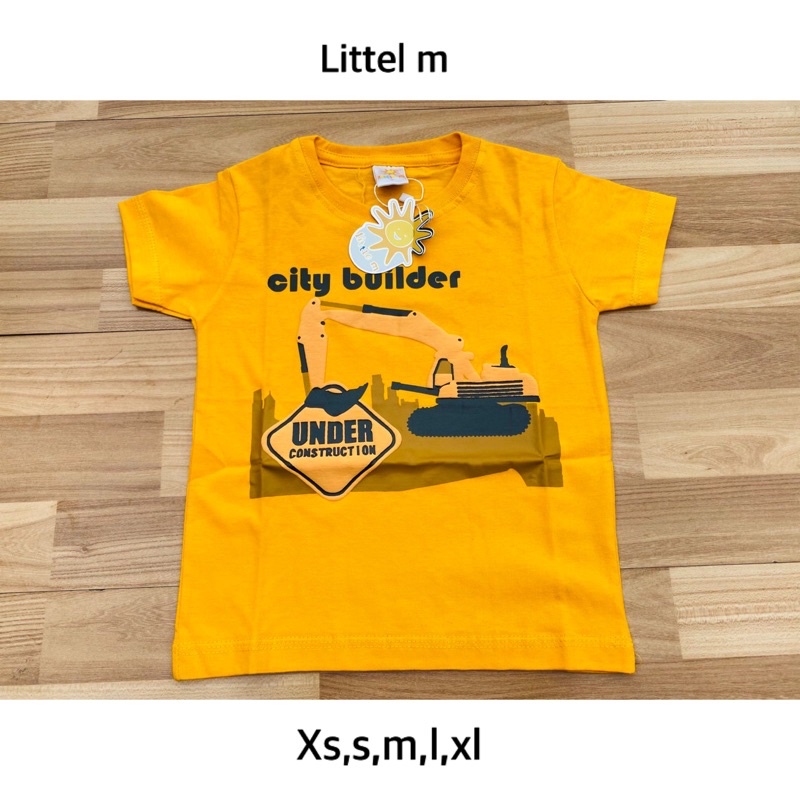 littel m (xs,s,m,l,xl)kuning motif