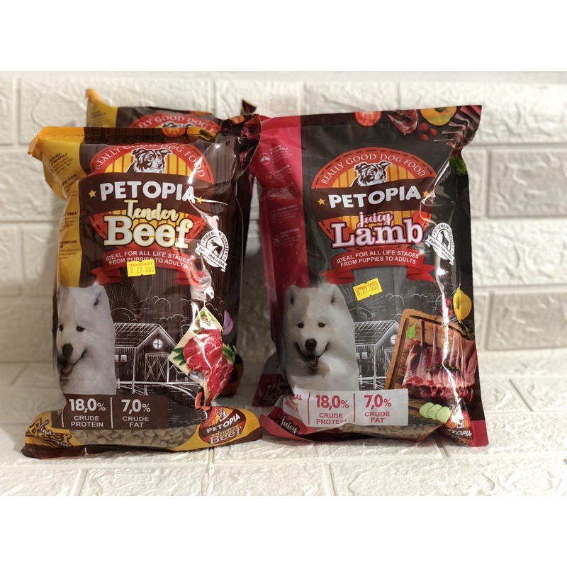 Petopia 1 kg Makanan Anjing