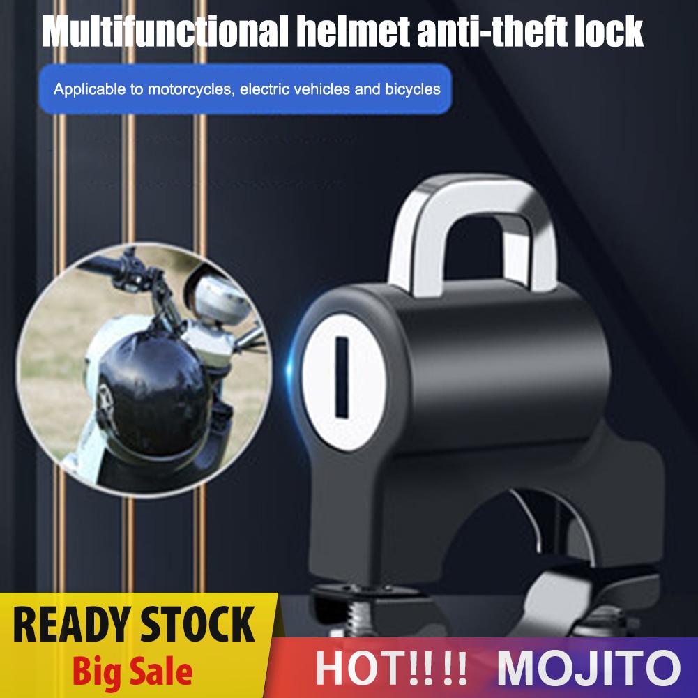 Kunci Helm Sepeda Universal Anti Maling Dengan Tali Merah