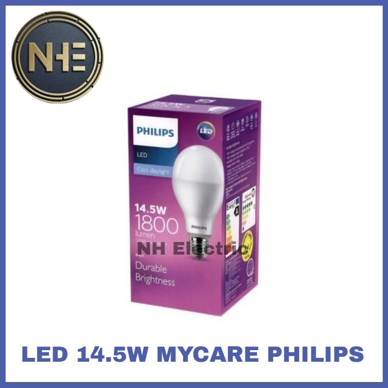 Lampu Led 14,5 Watt Mycare Ledbuld Putih Philips