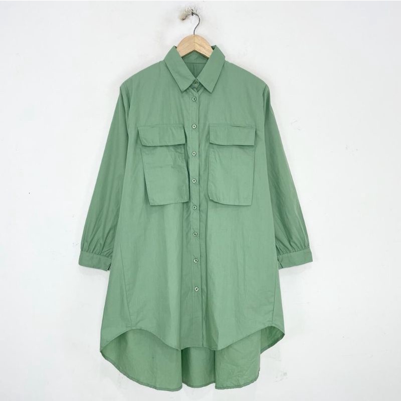 tunik wanita polos bahan katun