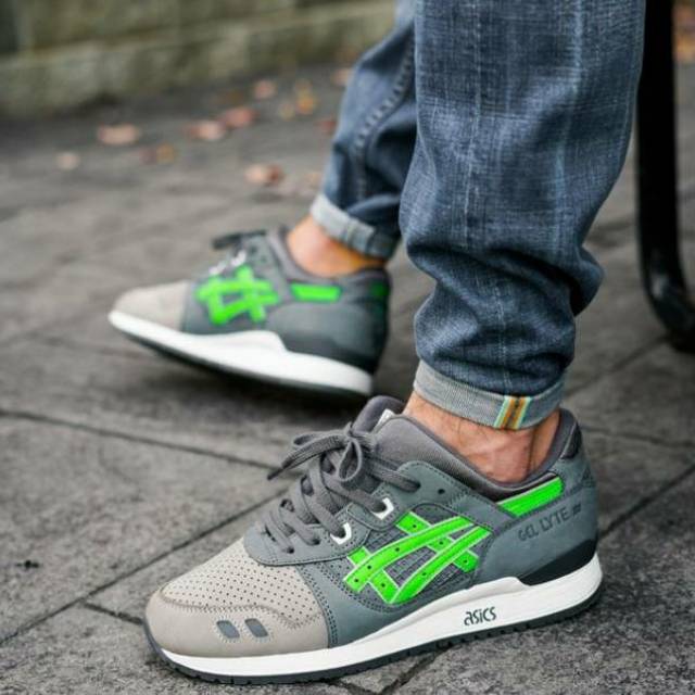 asics super green