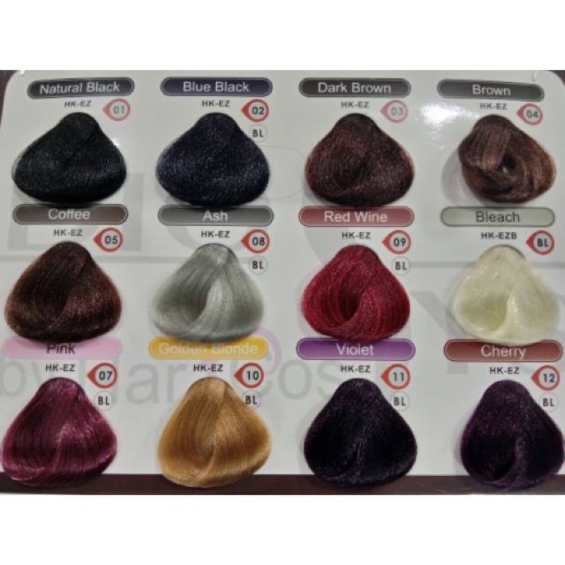 ui,iz - DIOSYS EE-ZY HAIR COLORING 2 X 100 ML - CAT RAMBUT