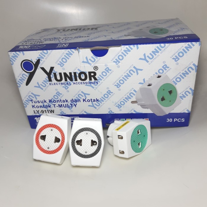 T Multi Yunior/ Colokan 3/Colokan T