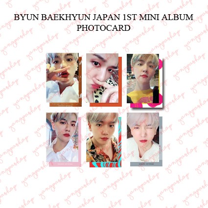 [READY / SET] BYUN BAEKHYUN JAPAN 1ST MINI ALBUM EXCK PHOTOCARD UNOFFICIAL FANMADE GET YOU ALONE BBH