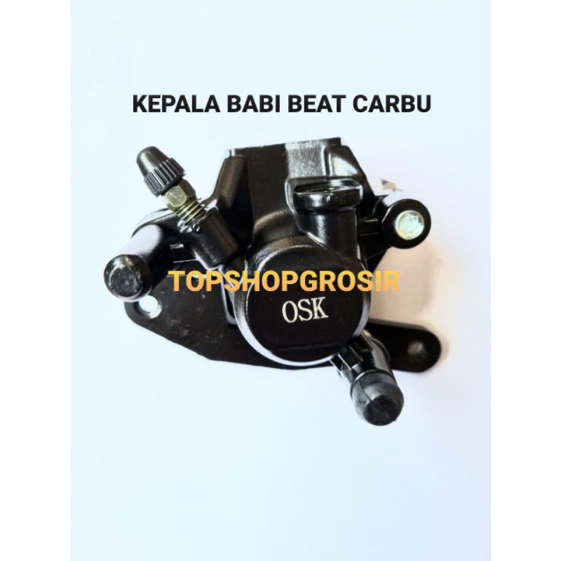 Kepala Babi Depan Kepala Disk Caliper Kaliper Cakram Depan Beat Lama Old Carbu