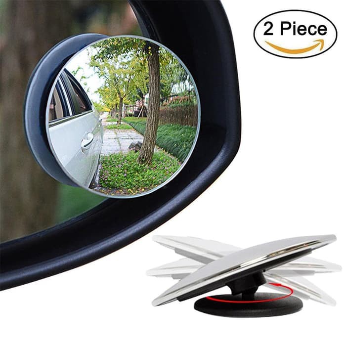 SPION BLINDSPOT Kaca Spion Kecil Mini Cembung Wide Angle Blind Spot Car Mirrors