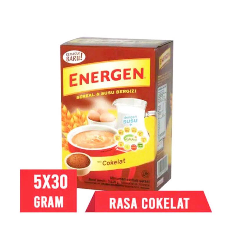 

Energen coklat 5x30g