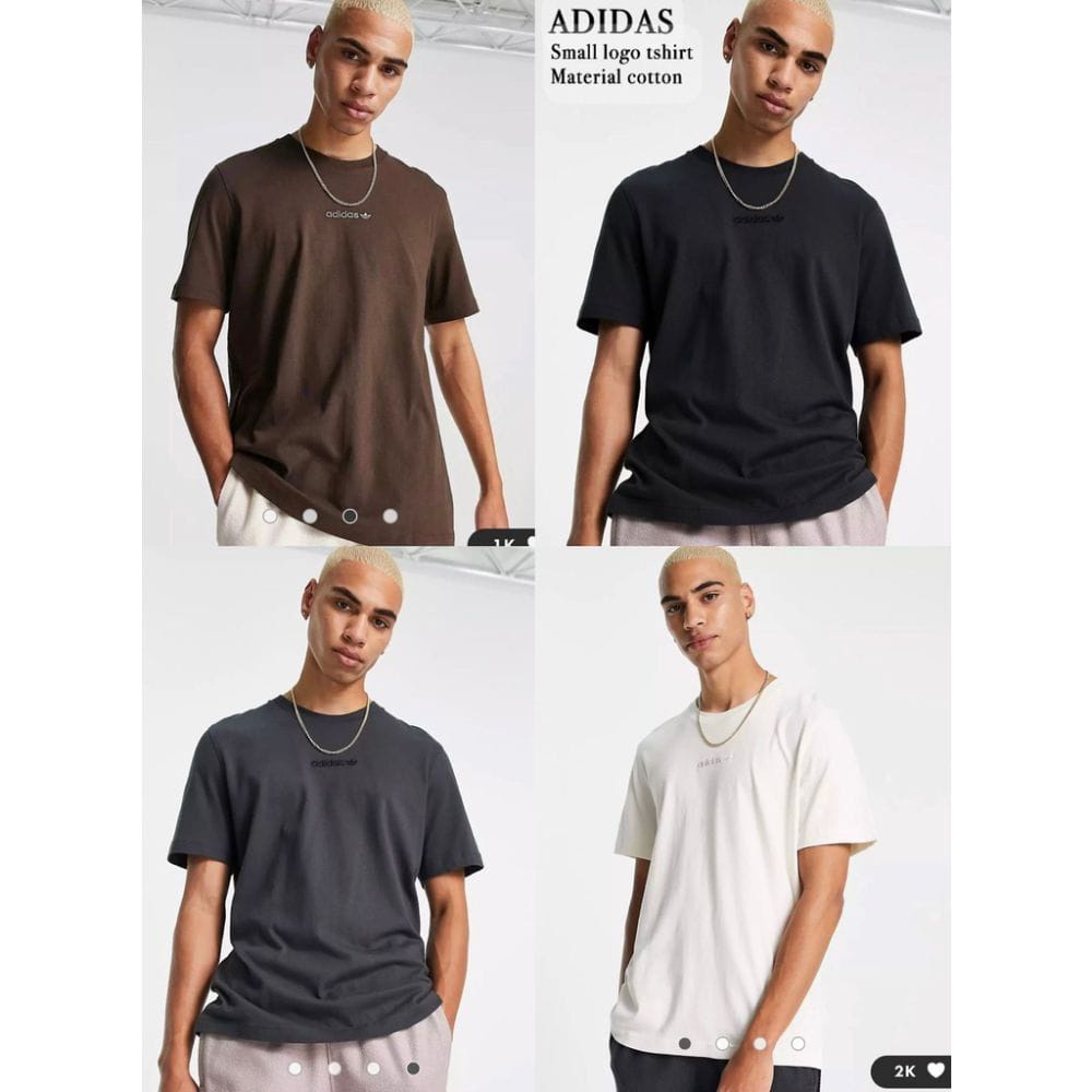 100% ORIGINAL - ADIDAS BACK LOGO T-SHIRT - Kaos Unisex Pria Wanita T-shirt