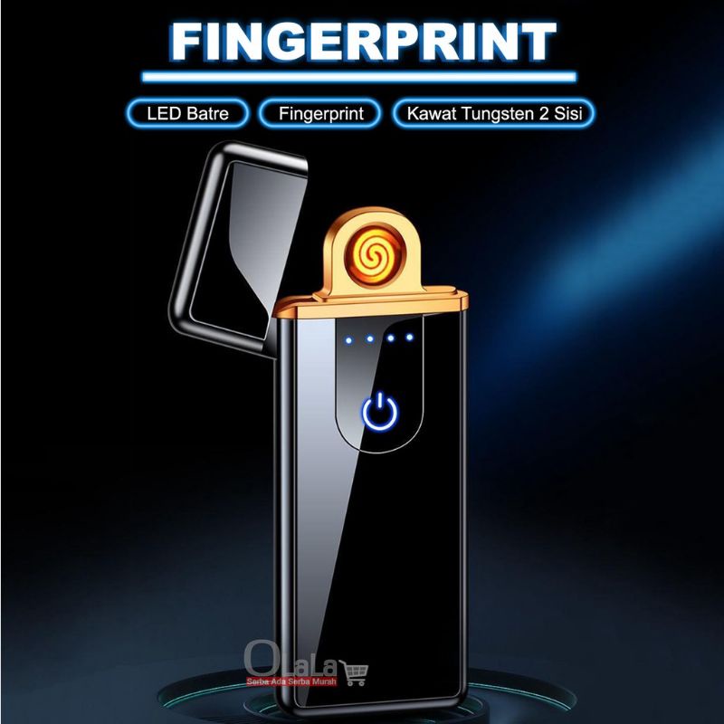 Korek Api fingerprint  touch screen